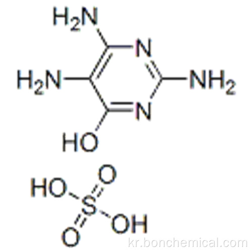 4- 피리 미디 놀, 2,5,6- 트리 아미노-, 4- (황산 수소) CAS 1603-02-7